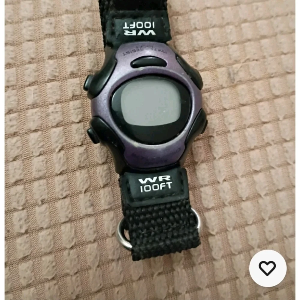 Not Rated Digital Smartwatch - Black and Purple